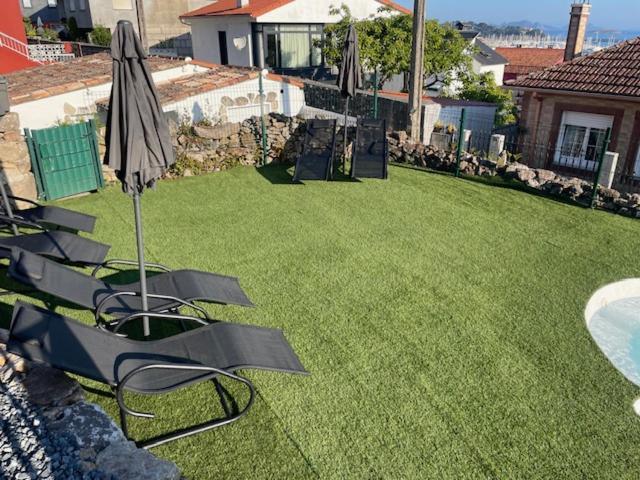 Casita Independiente Y Tres Apartamentos Con Piscina Ladeira Playa بايونا المظهر الخارجي الصورة